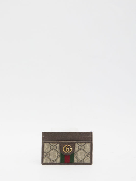GUCCI Mini Monogram Card Holder - SS26