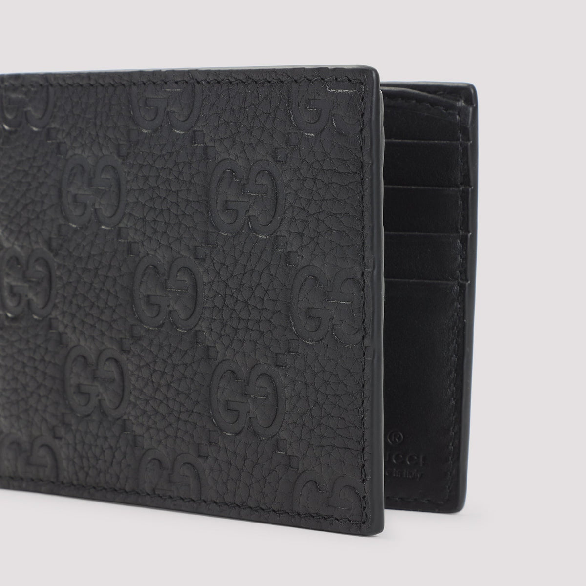 GUCCI Imprint Mini Bi-Fold Wallet