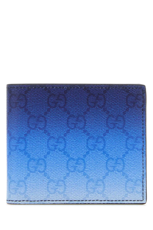 GUCCI Mini Printed Canvas Wallet