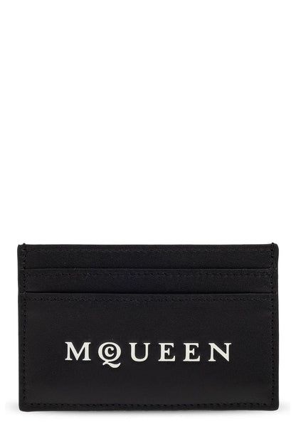 ALEXANDER MCQUEEN Mini Card Case with Logo Print