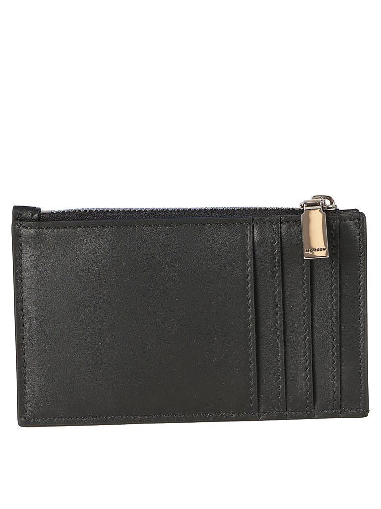 ALEXANDER MCQUEEN Mini Zip Card Case