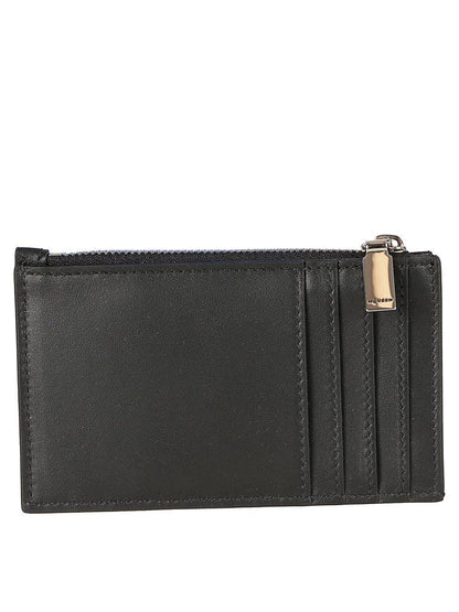 ALEXANDER MCQUEEN Mini Zip Card Case