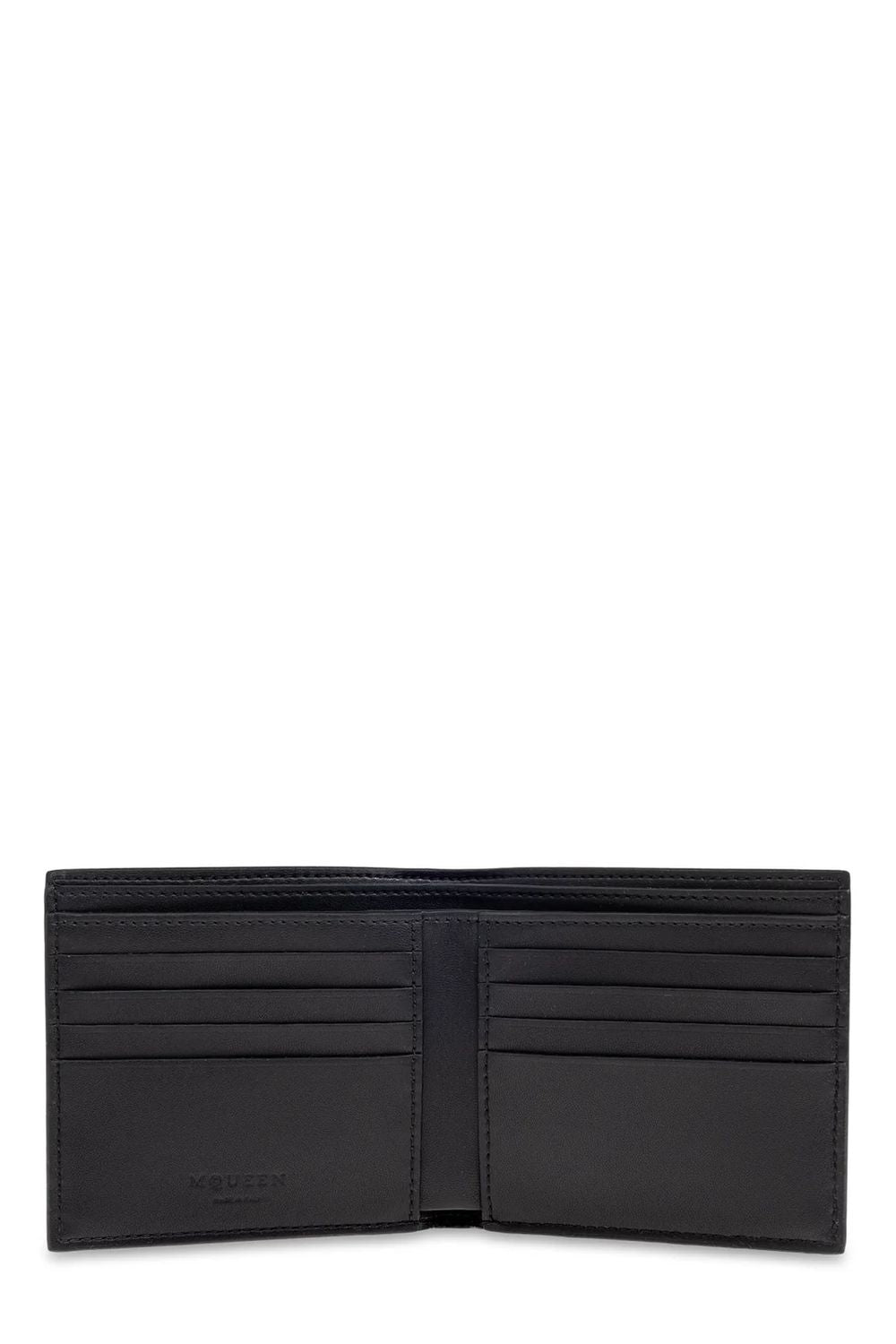 ALEXANDER MCQUEEN Mini Leather Skin Wallet for Men