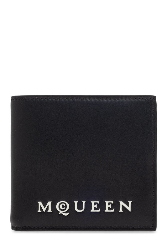 ALEXANDER MCQUEEN Mini Leather Skin Wallet for Men