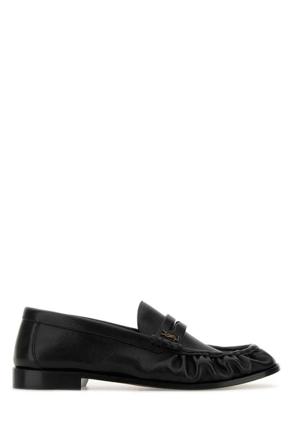SAINT LAURENT Men's Leather Loafers - LE Loafer 15 MOC