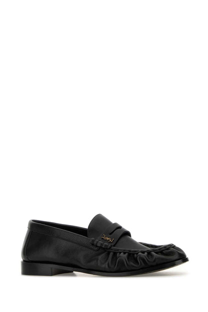 SAINT LAURENT Men's Leather Loafers - LE Loafer 15 MOC