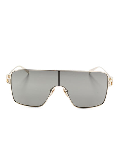 GUCCI Platinum Metal Women's Sunglasses