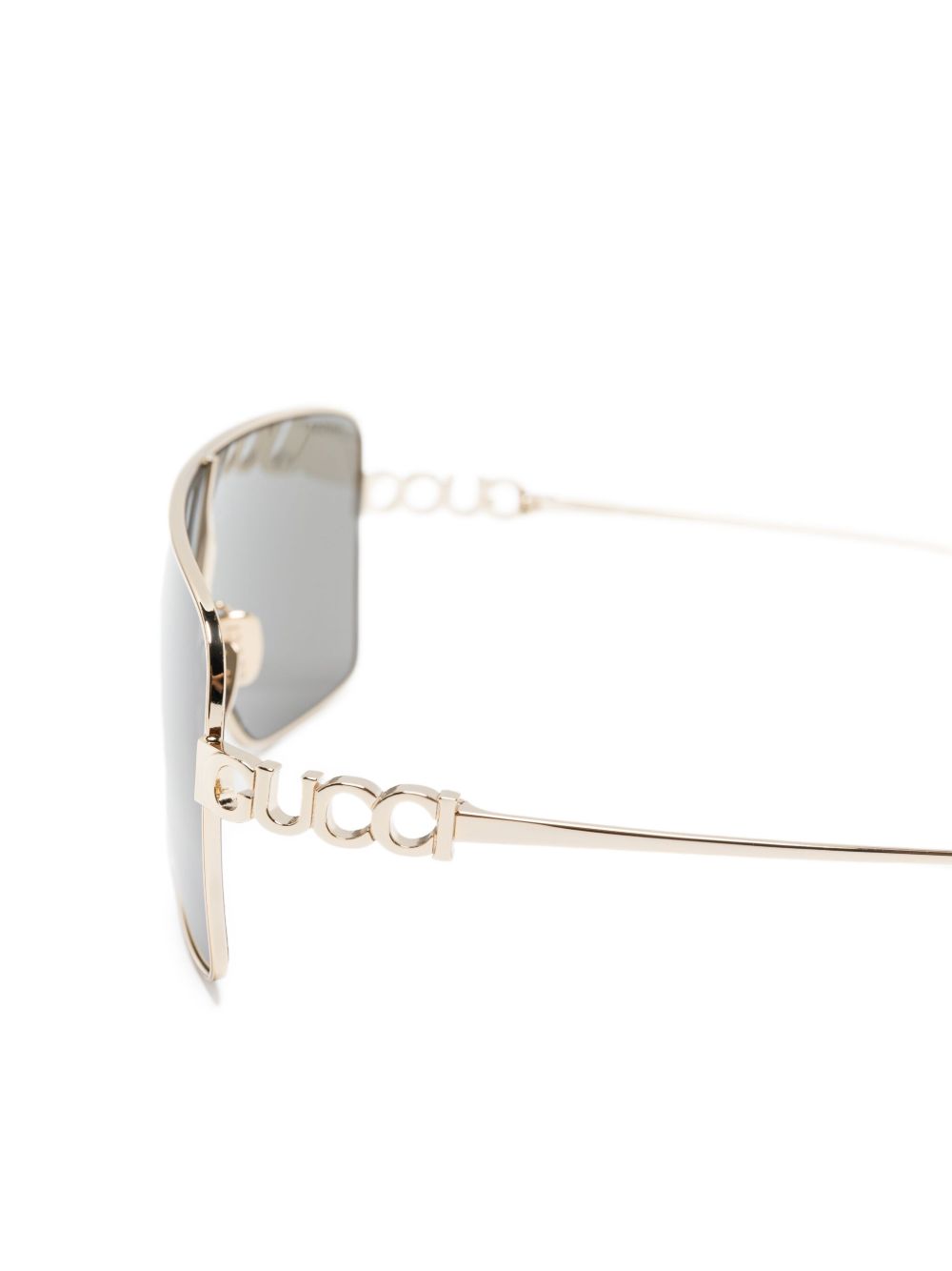 GUCCI Platinum Metal Women's Sunglasses