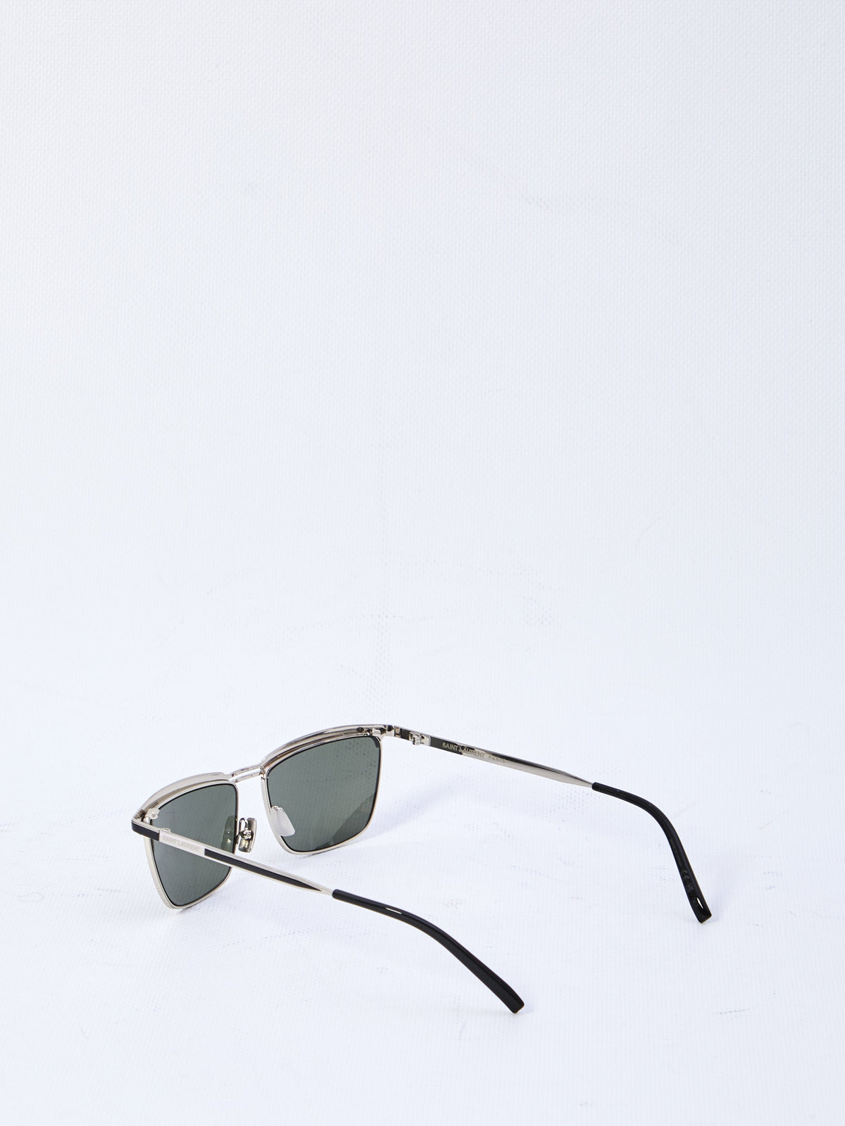SAINT LAURENT Squared Metal Sunglasses