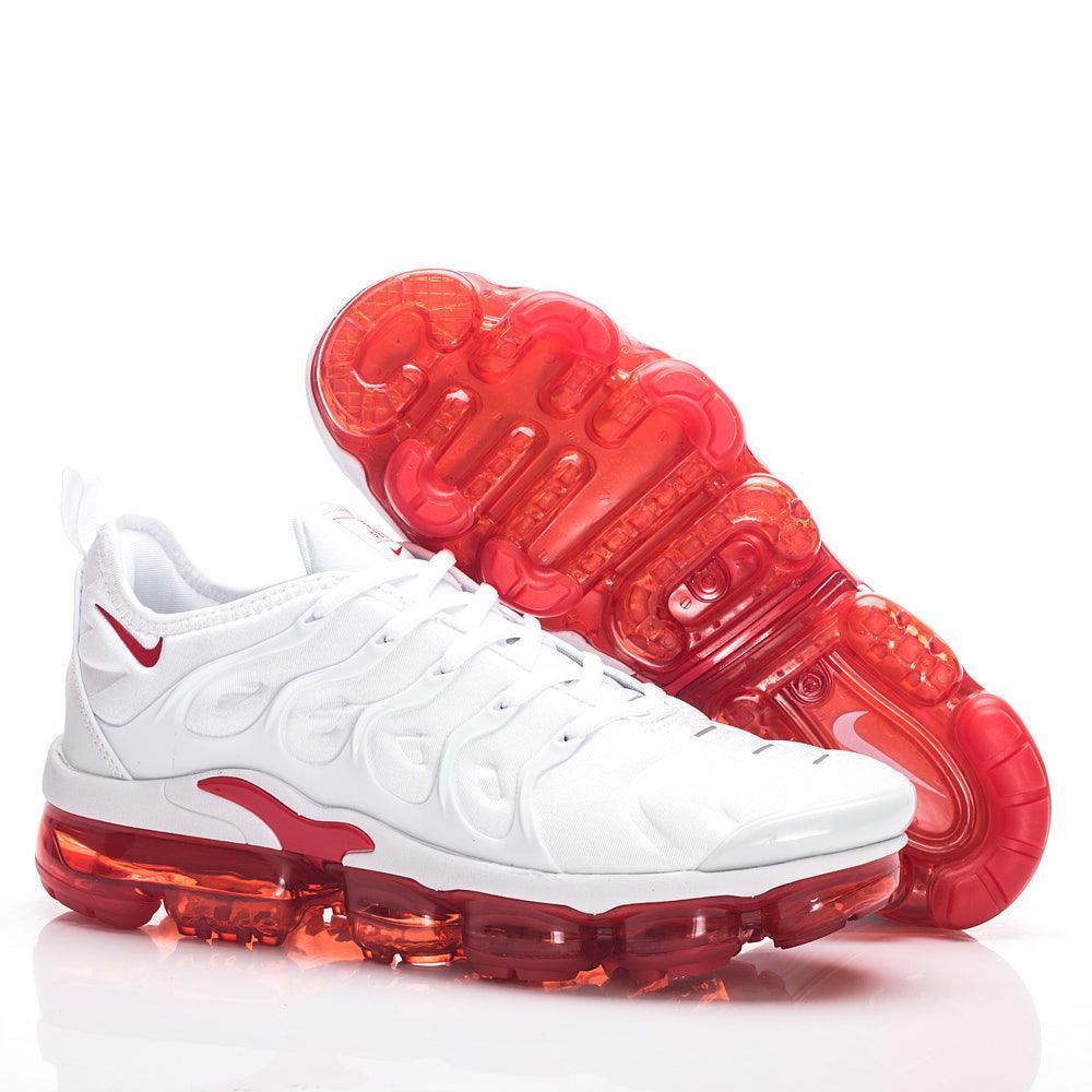 Nike Air VaporMax Plus 'White Red' – Men's Sneakers for All-Day Comfort