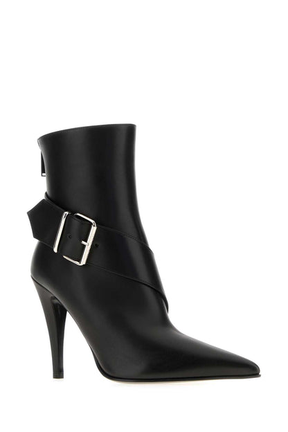 ALEXANDER MCQUEEN Heron Buckle Boots for Women