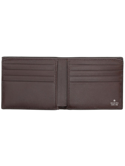 GUCCI Men's Leather Bifold Wallet