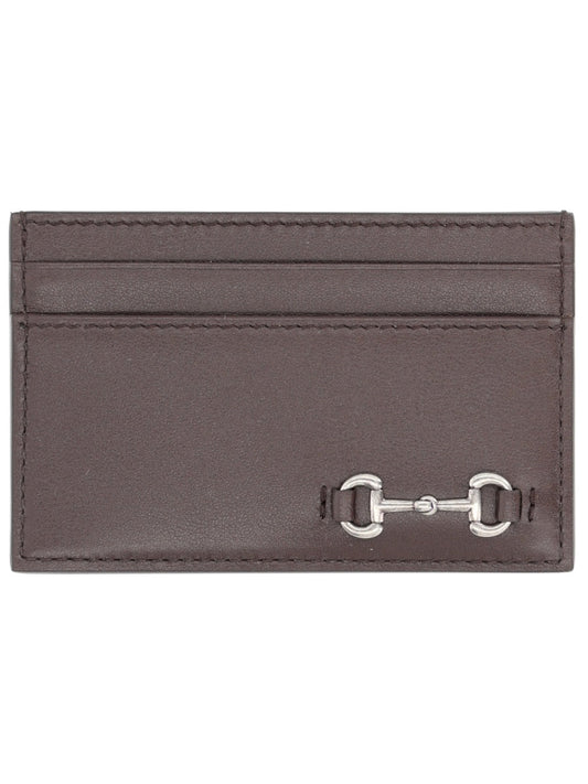 GUCCI Leather Card Holder for Men - Mini Accessory