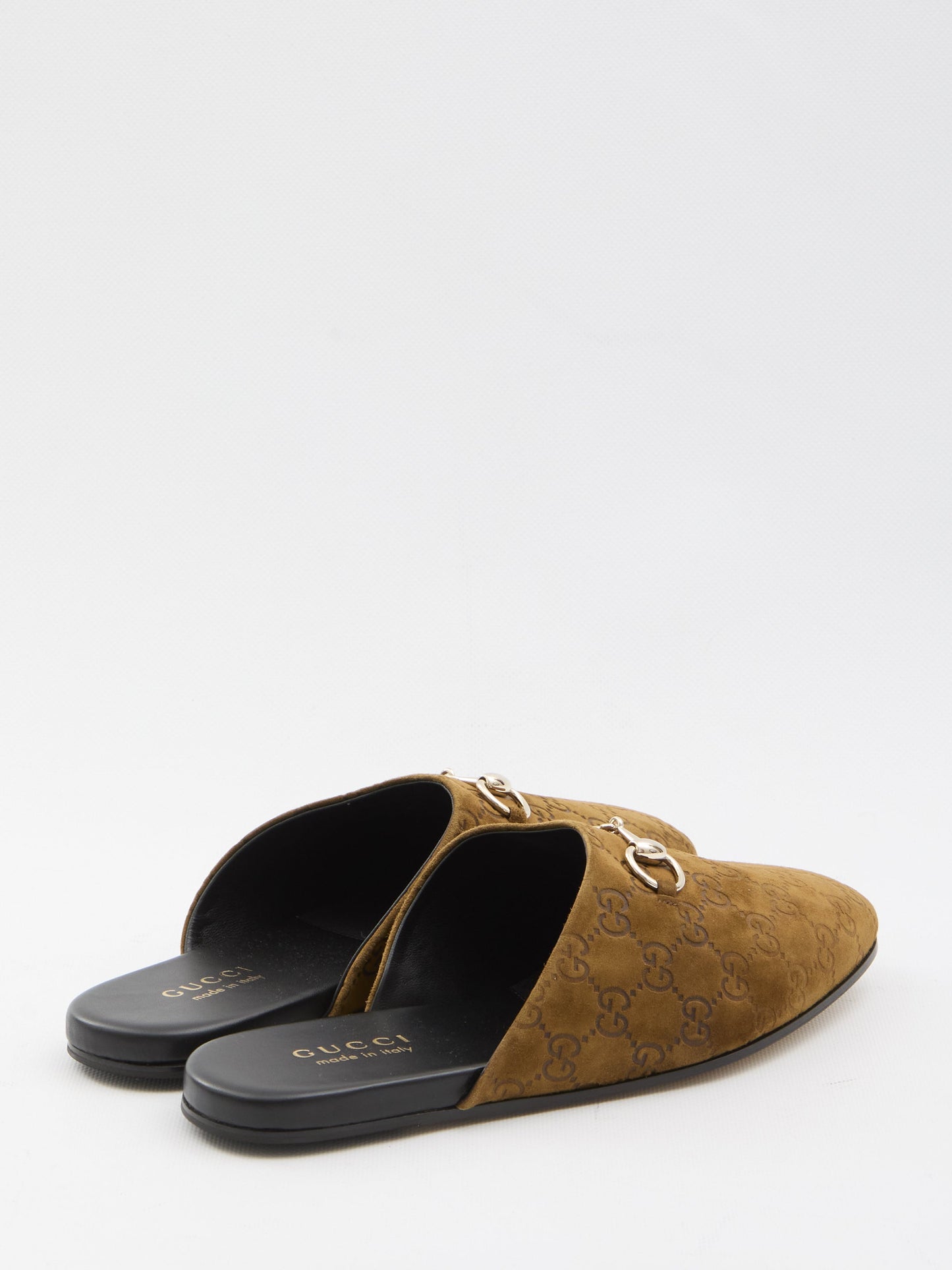 GUCCI Suede Leather Loafers with Horsebit - UK Size