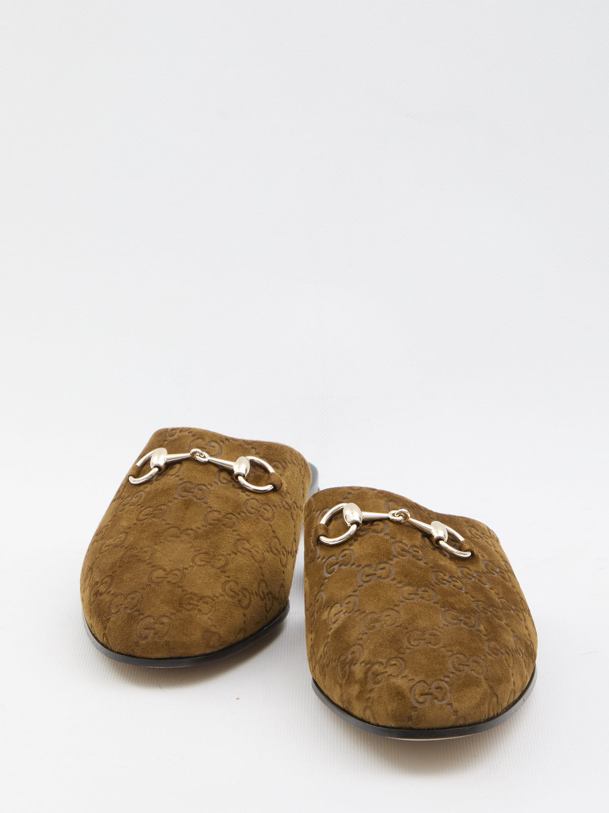 GUCCI Flat Suede Slippers for Men