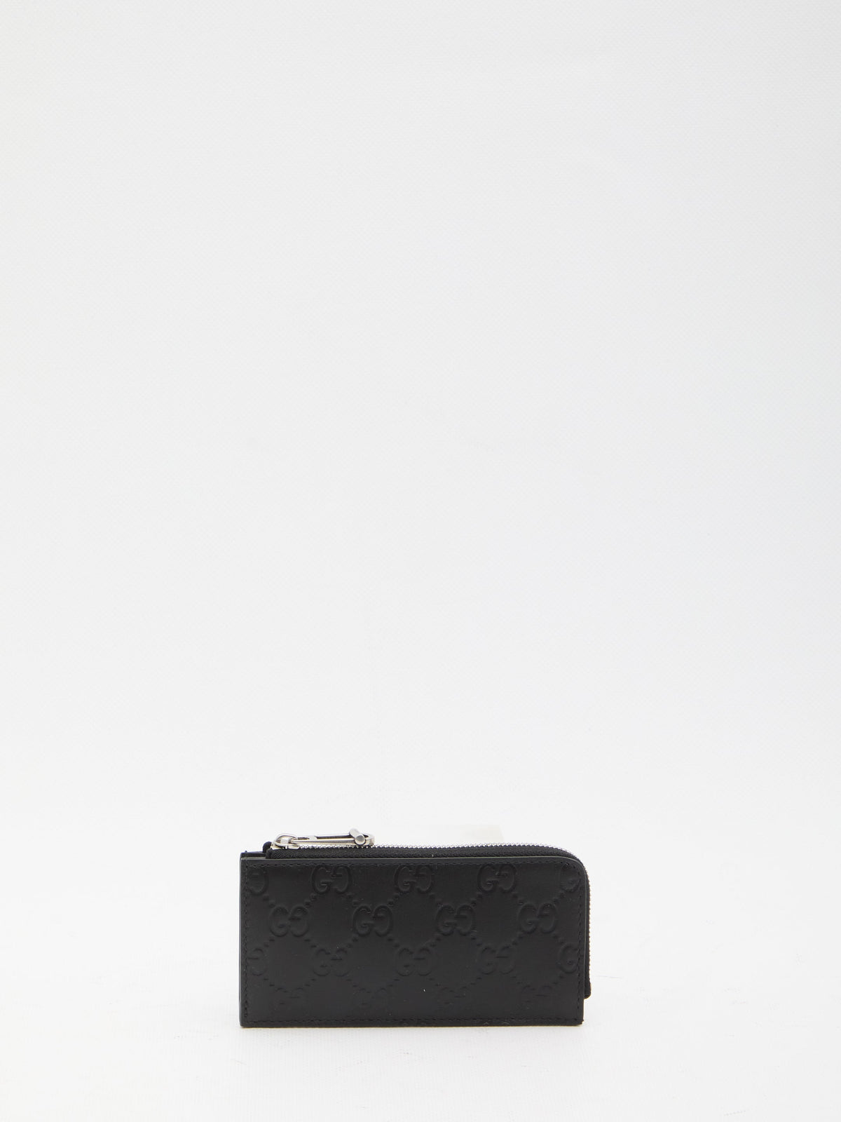 GUCCI Mini Card Holder with Zip - 13.7 x 7.5 cm