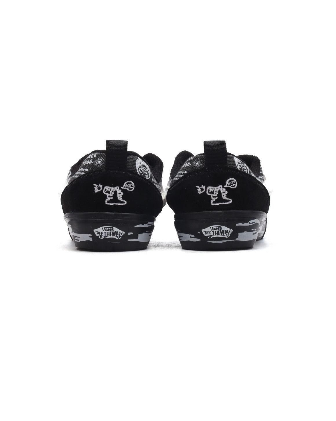 HIRONO x Vans Knu Skool 'Black/White'