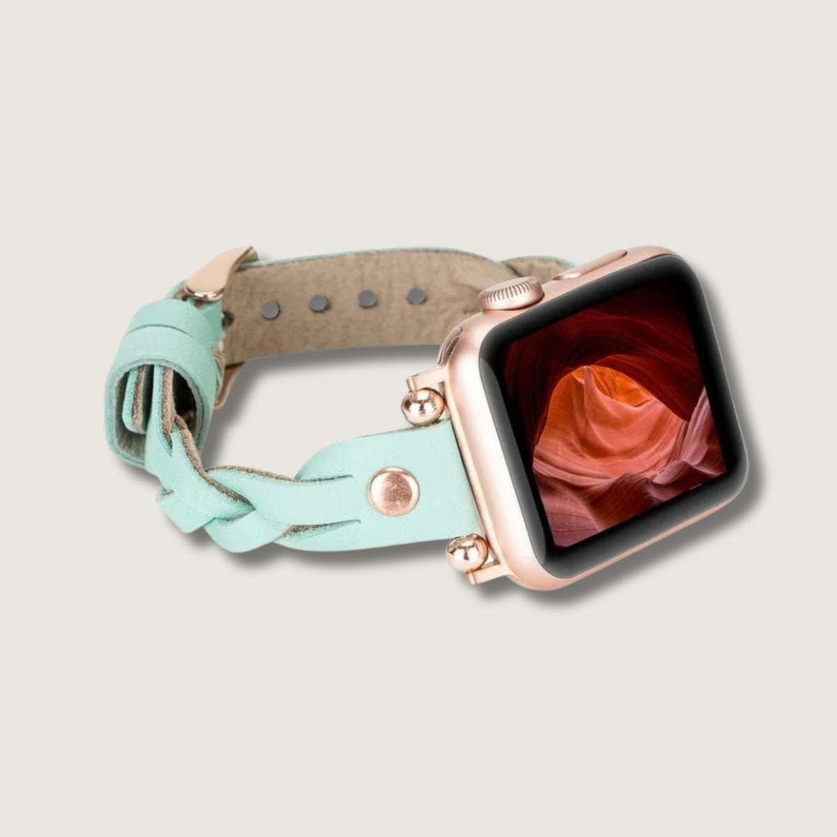 Apple Watch Braided Band - Mint Green - Chico