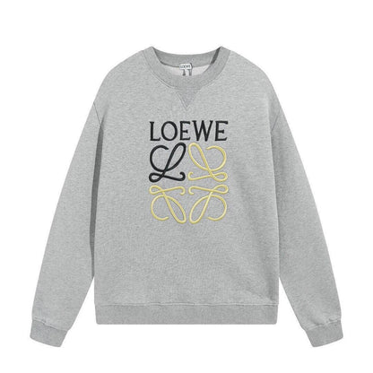 LOEWE Anagram Cotton Sweatshirt 'Grey'
