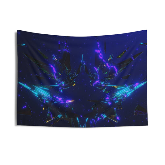cosmic crown [grand overview] art tapestry i