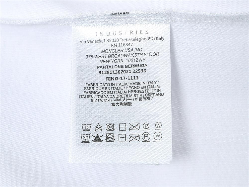 Moncler T-Shirt Without Collar 'White'