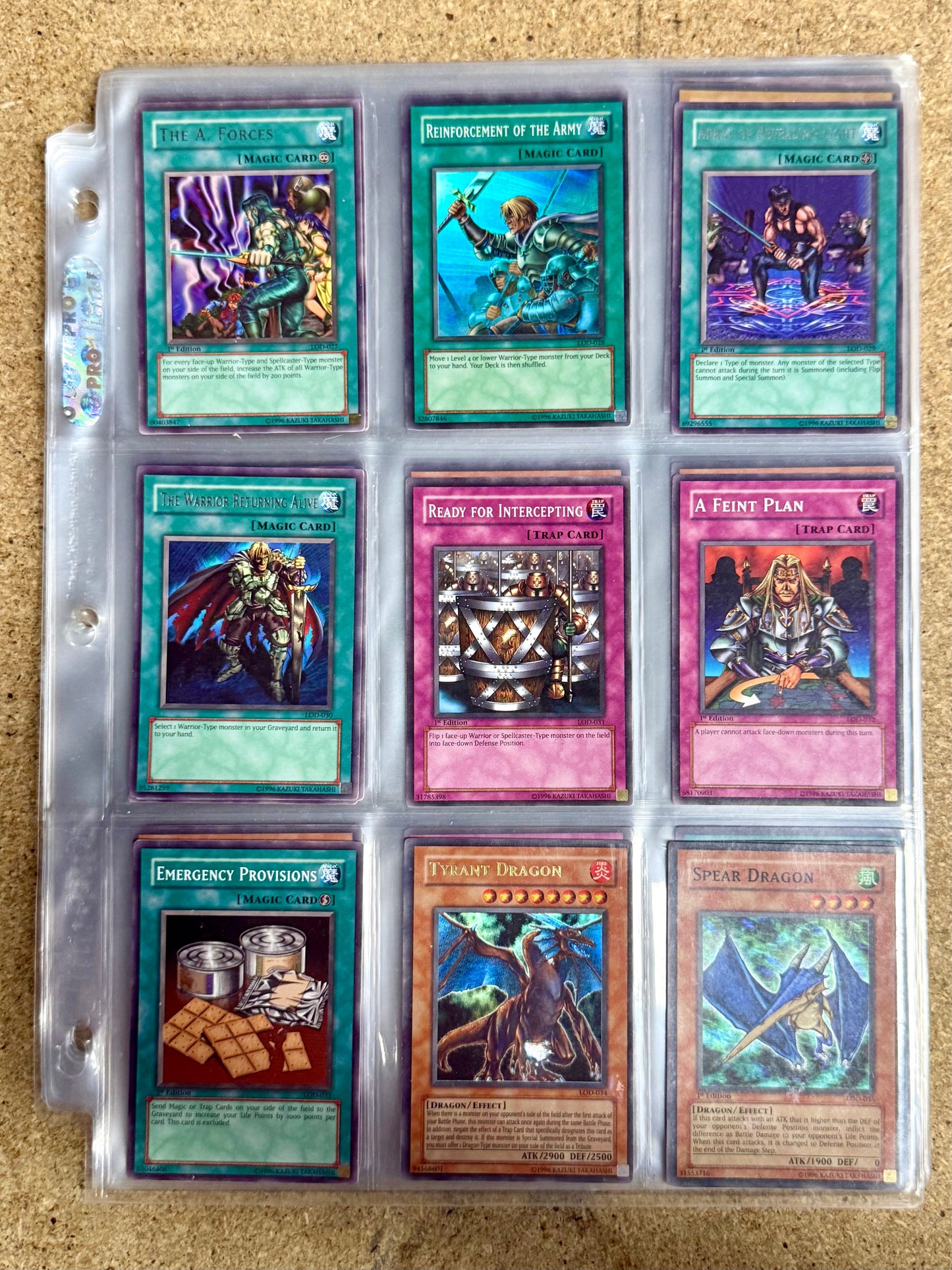 Yu-Gi-Oh! Legacy Of Darkness Complete Set LOD 000-100 Injection Fairy Lily
