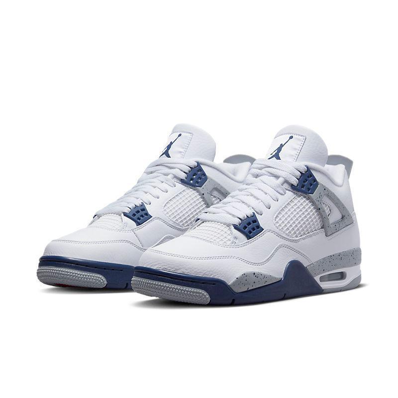 Air Jordan 4 Retro 'Midnight Navy' - Men's Classic Sneaker
