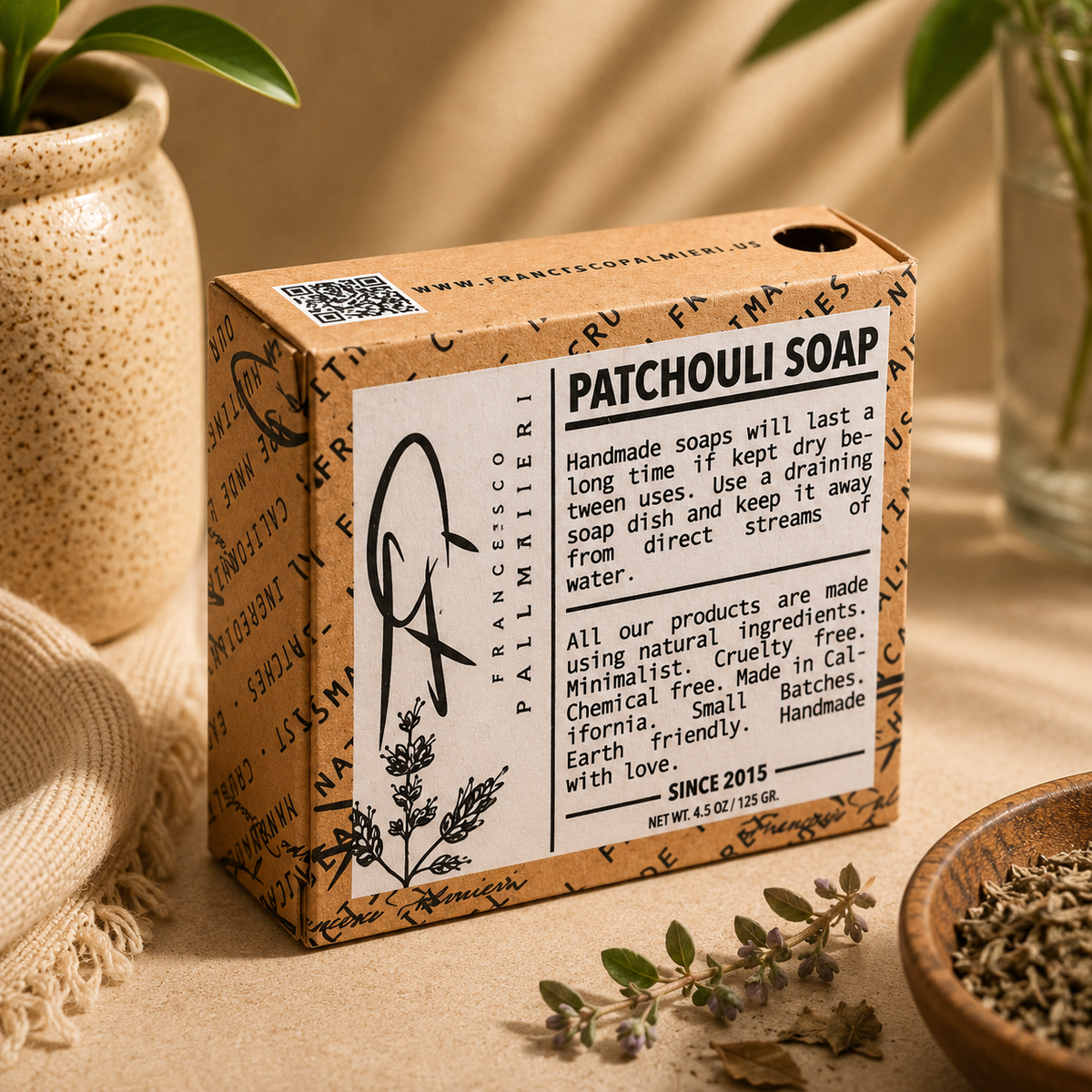 SOAP BAR - PATCHOULI — photo 1 of 3