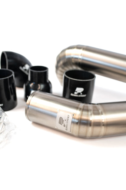 RENNELEMENT G80/G82/G87 3.5” Front Mount Titanium Intake System
