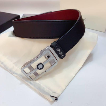 Mont Blanc Men's Belt 'Black'