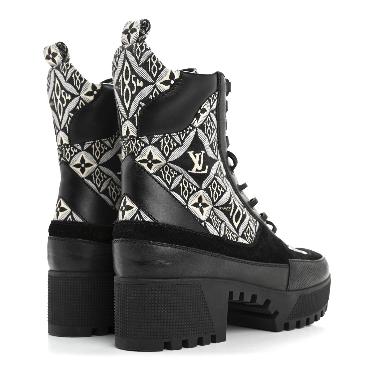 Louis Vuitton  Laureate Platform Desert Boots