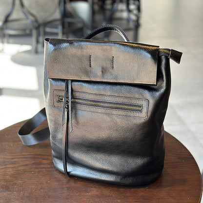 Handmade Leather Backpack for Women, Ladies Genuine Leather Backpack, Best Leather Women's Backpack for School