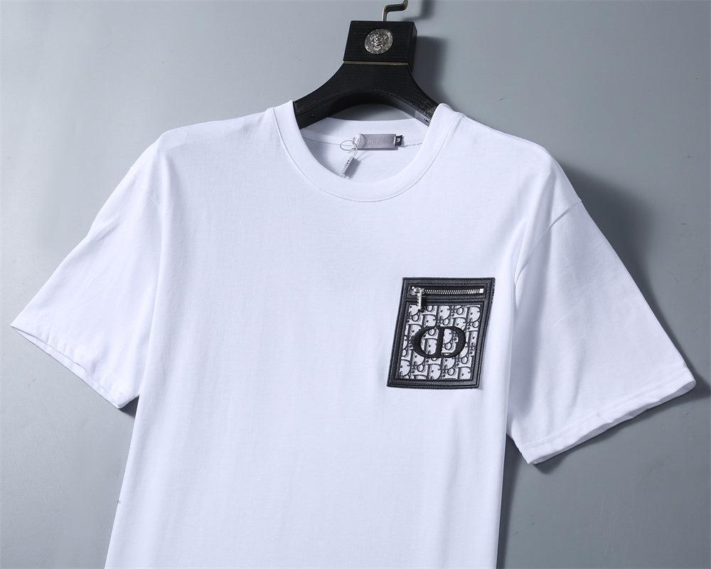 Dior T-Shirt Without Collar 'White'