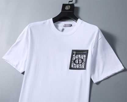 Dior T-Shirt Without Collar 'White'