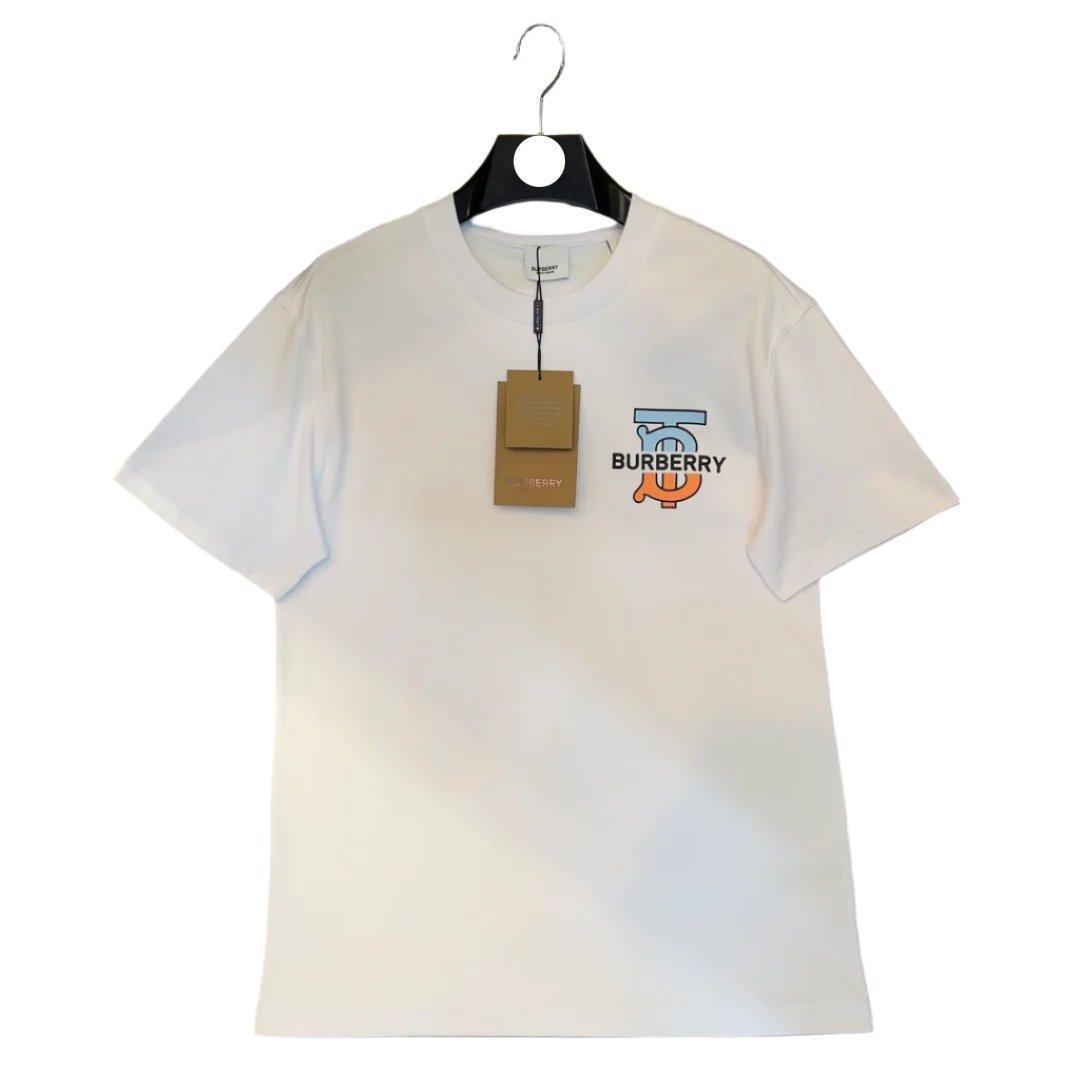 Burberry T-Shirt Without Collar 'White'