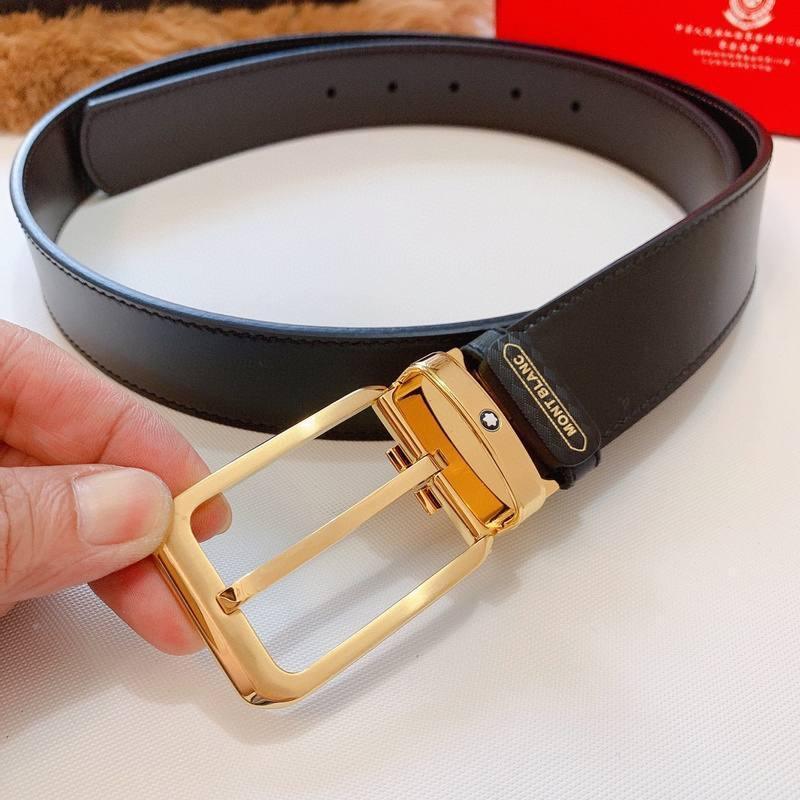 Mont Blanc Men's Belt 'Black'
