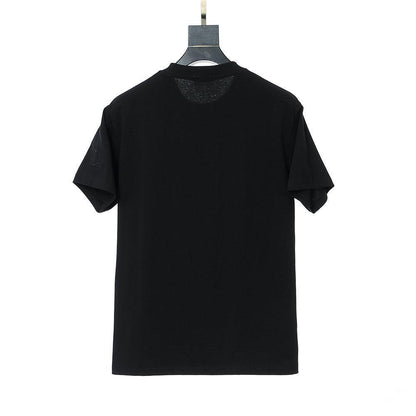 Moncler T-Shirt Without Collar 'Black'