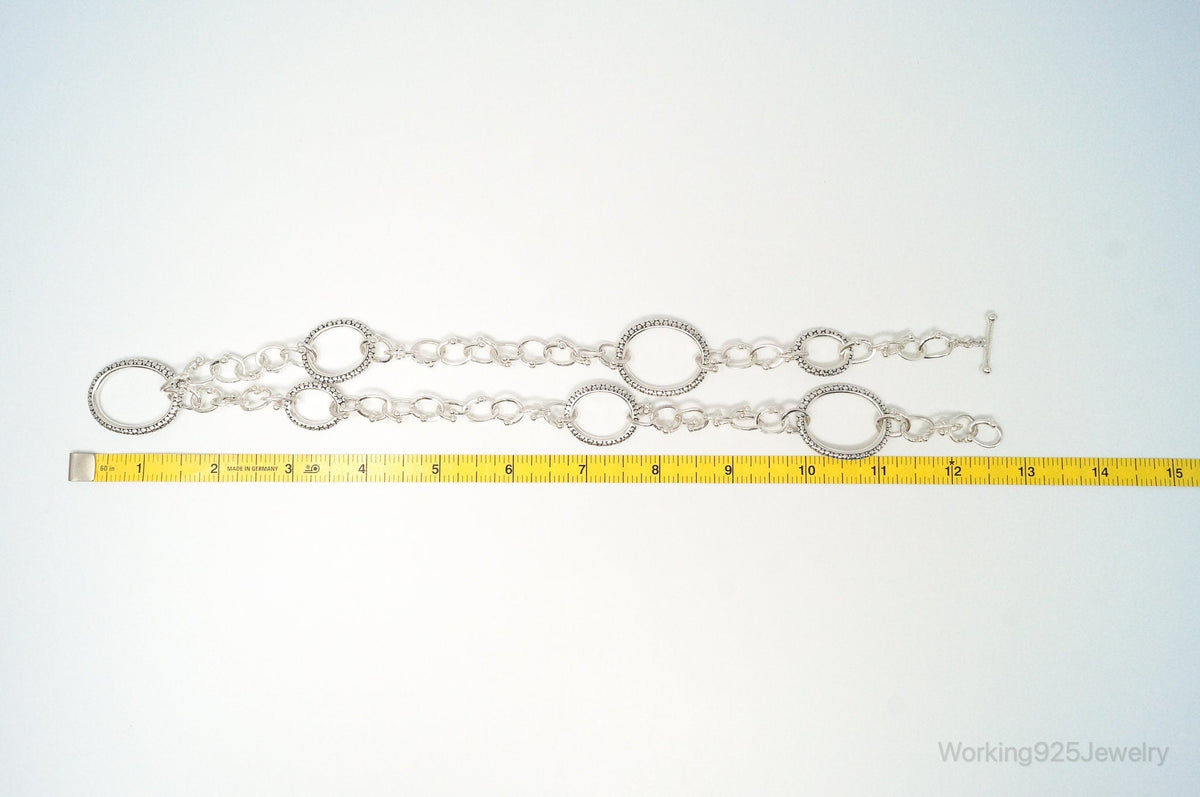 Designer Michael Dawkins Link Sterling Silver Necklace