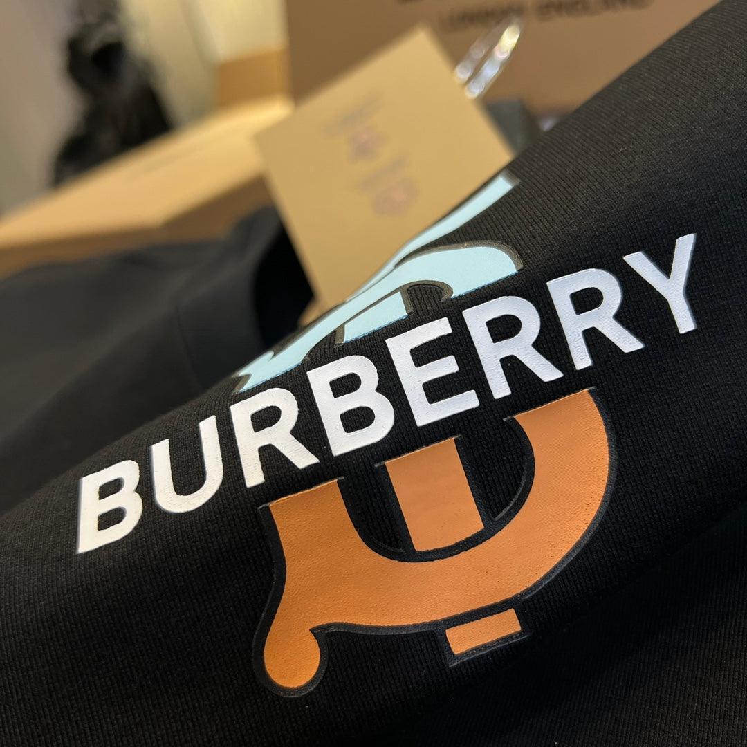 Burberry T-Shirt Without Collar 'Black'