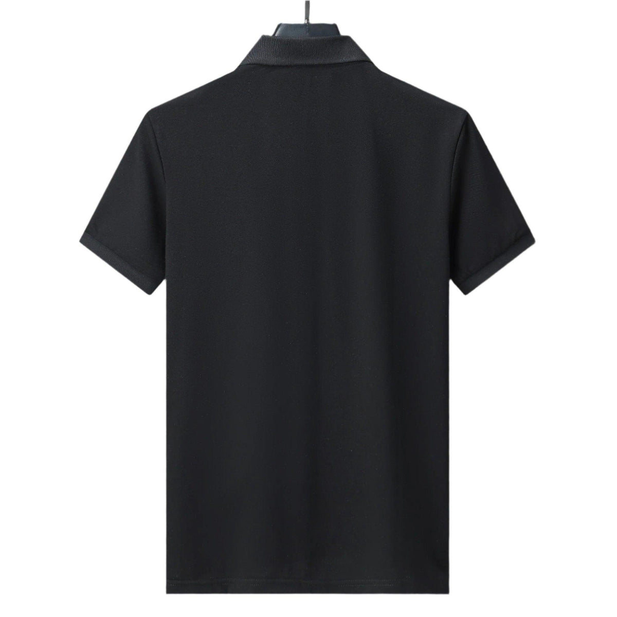 Burberry Black T-Shirt With Collar