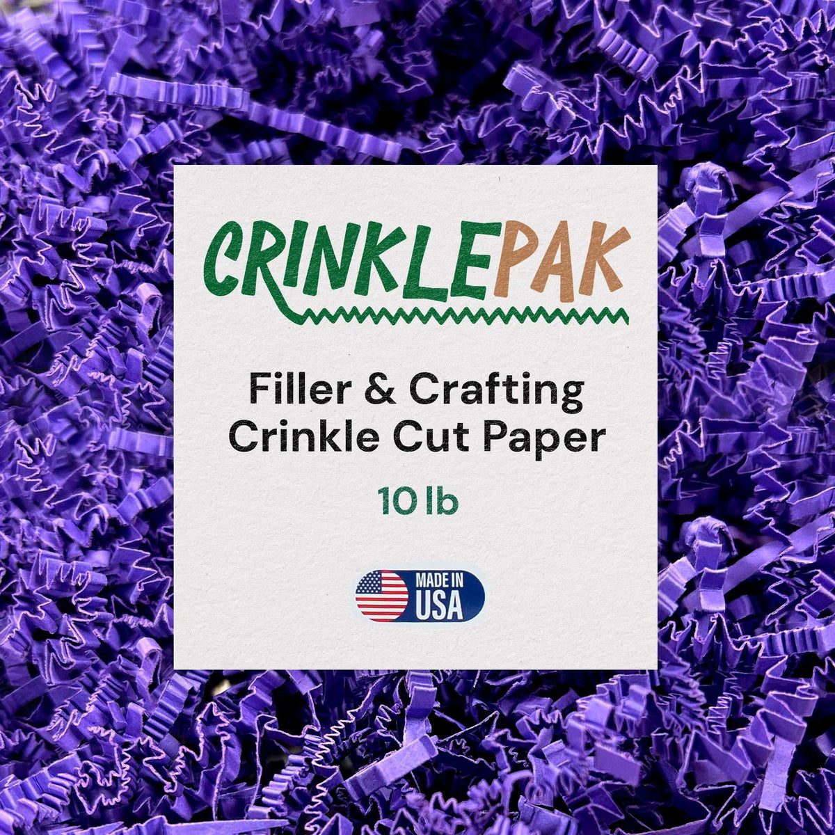 10lb Purple Crinkle Paper