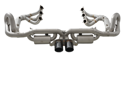 IRL Exhaust System with Headers – Porsche 991.2 GT3 / 991.2 GT3 RS (T304 Stainless Steel Performance Exhaust)