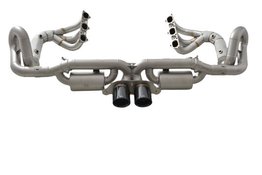 IRL Exhaust System with Headers – Porsche 991.2 GT3 / 991.2 GT3 RS (T304 Stainless Steel Performance Exhaust)