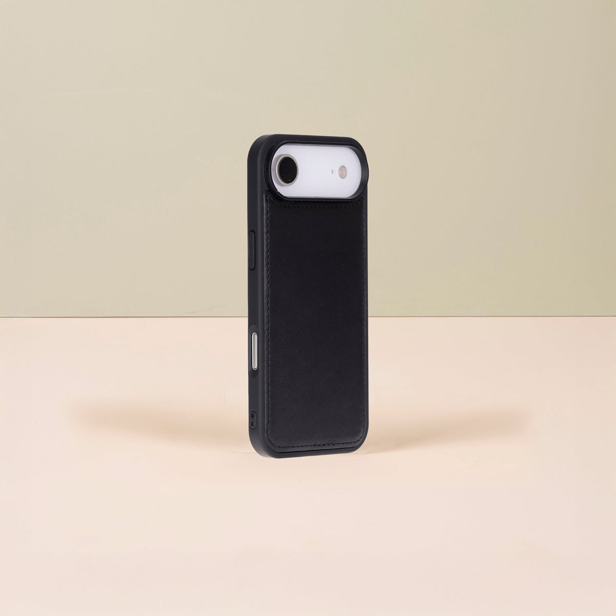 Premium Leather iPhone Air Wallet Case – Black - Austin
