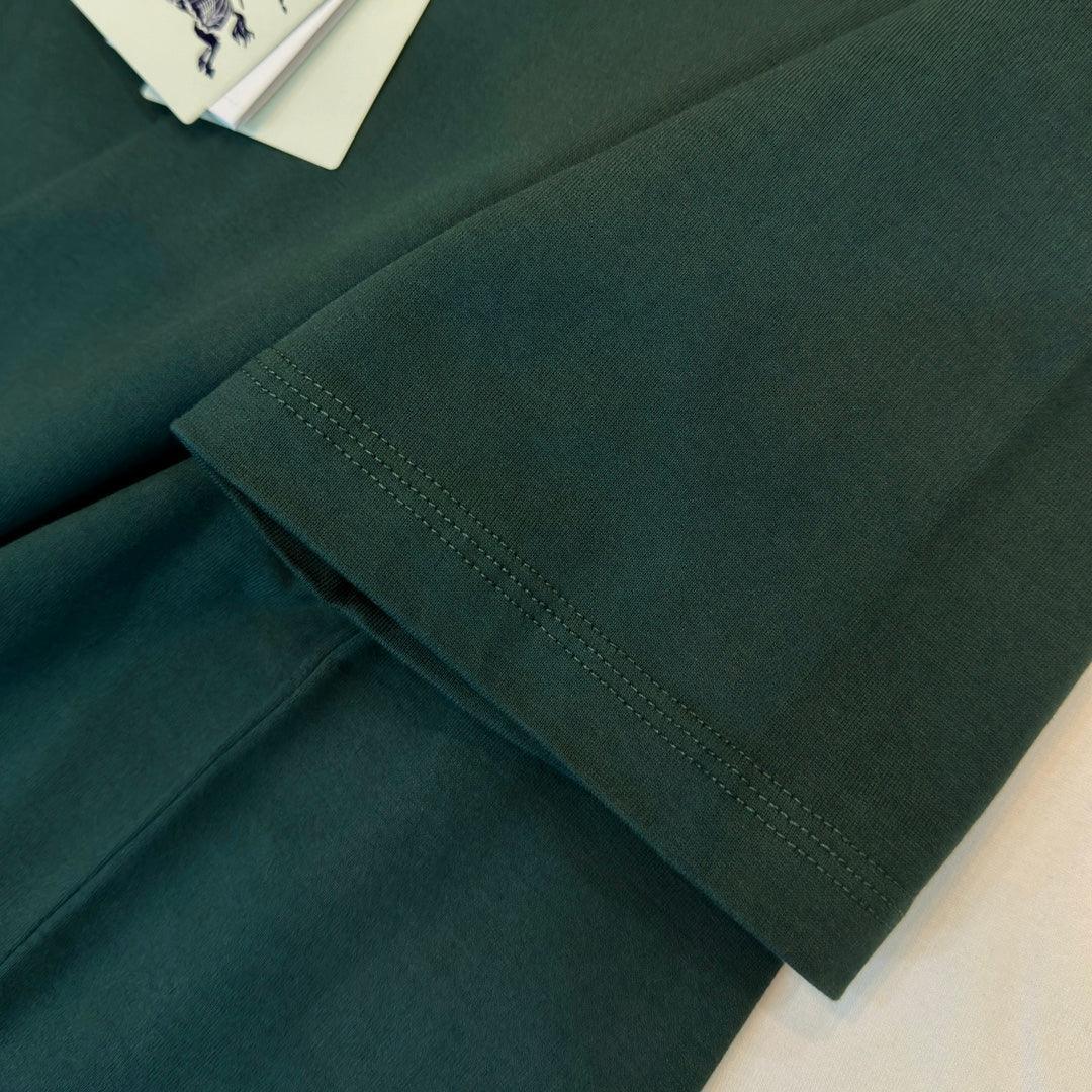 Burberry T-Shirt Without Collar 'Green'