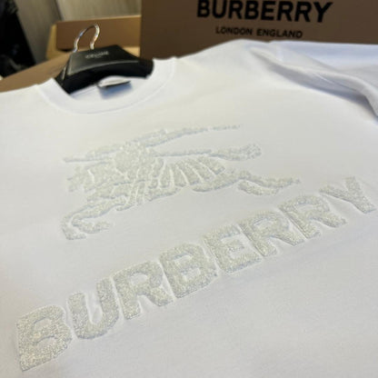 Burberry T-Shirt Without Collar 'White'