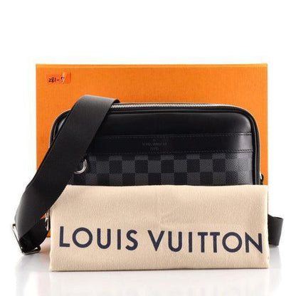 Louis Vuitton Trocadero NM Messenger Damier Graphite PM