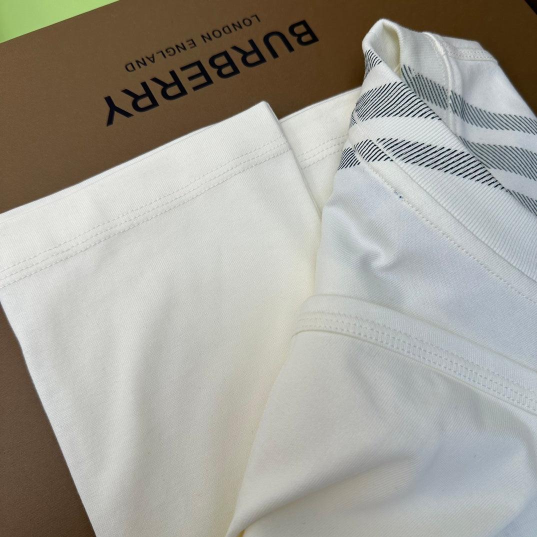 Burberry T-Shirt Without Collar 'White'