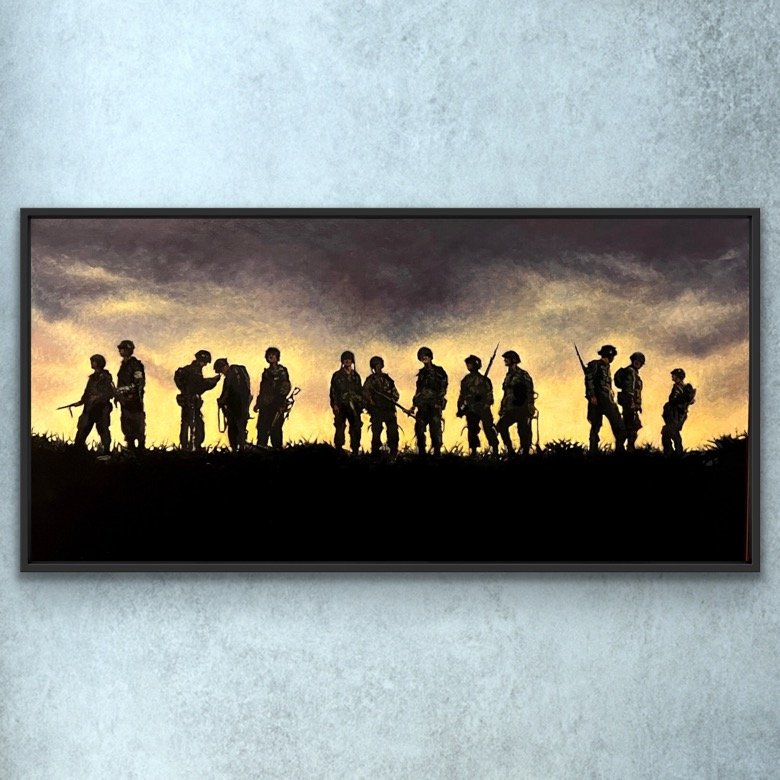 Easy Company - Band of Brothers Silhouette