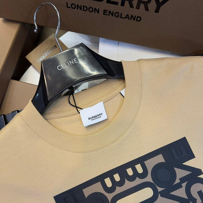 Burberry T-Shirt Without Collar 'Beige'